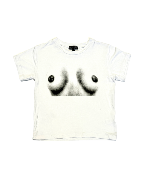 Current Mood Titty  Piercing Tee