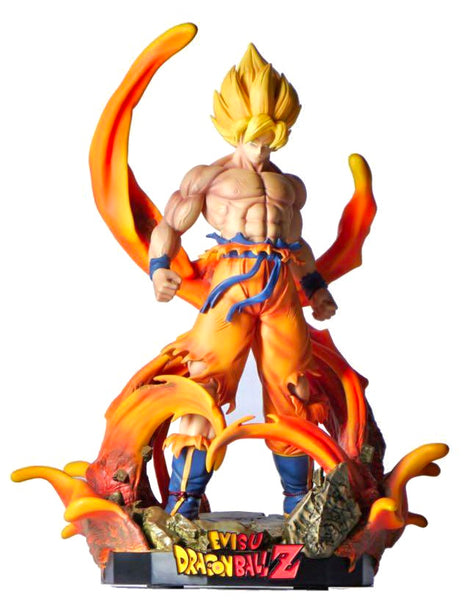 Evisu x Dragon Ball Z GOKU Super Saiyan Statue