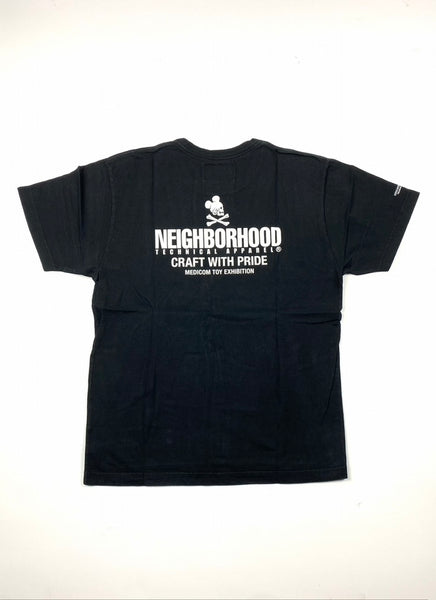 NEIGHBORHOOD x MEDICOM Skull Tee