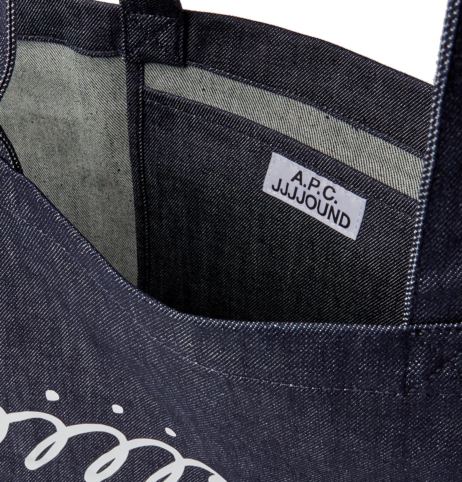 A.P.C. X JJJJound Denim Tote Bag