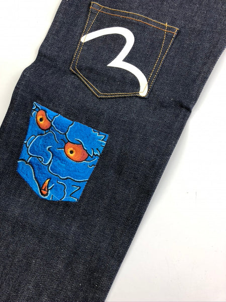 Evisu Tengu Multi-Pockets Denim Jean