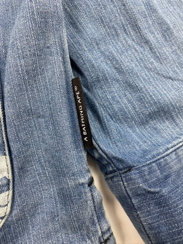 BAPE Traditional Tang Style Denim Jacket