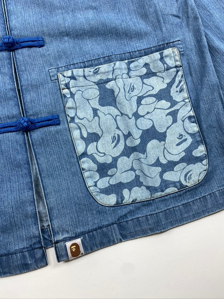 BAPE Traditional Tang Style Denim Jacket