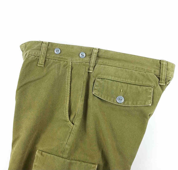 Kapital M65 Mustard Green Cargo Flare Pant