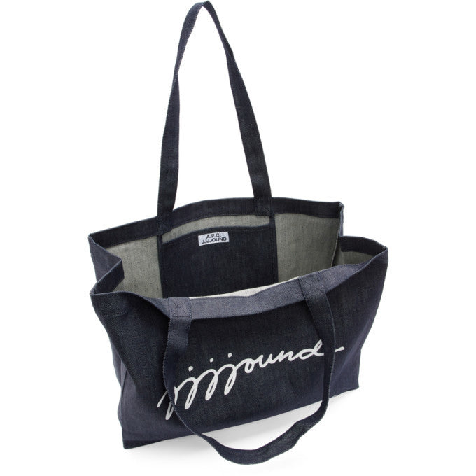 A.P.C. X JJJJound Denim Tote Bag