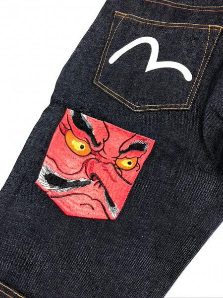 Evisu Tengu Multi-Pockets Denim Jean