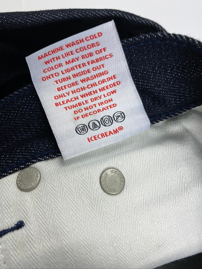 Billionaire Boys Club Ice Cream Space Running Dog Indigo Denim Jean