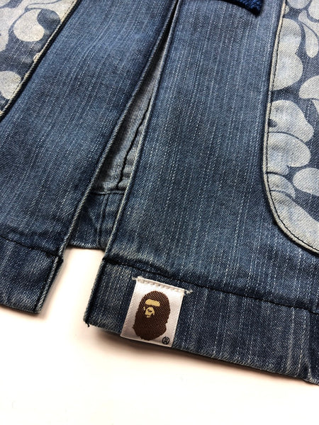 BAPE Traditional Tang Style Denim Jacket