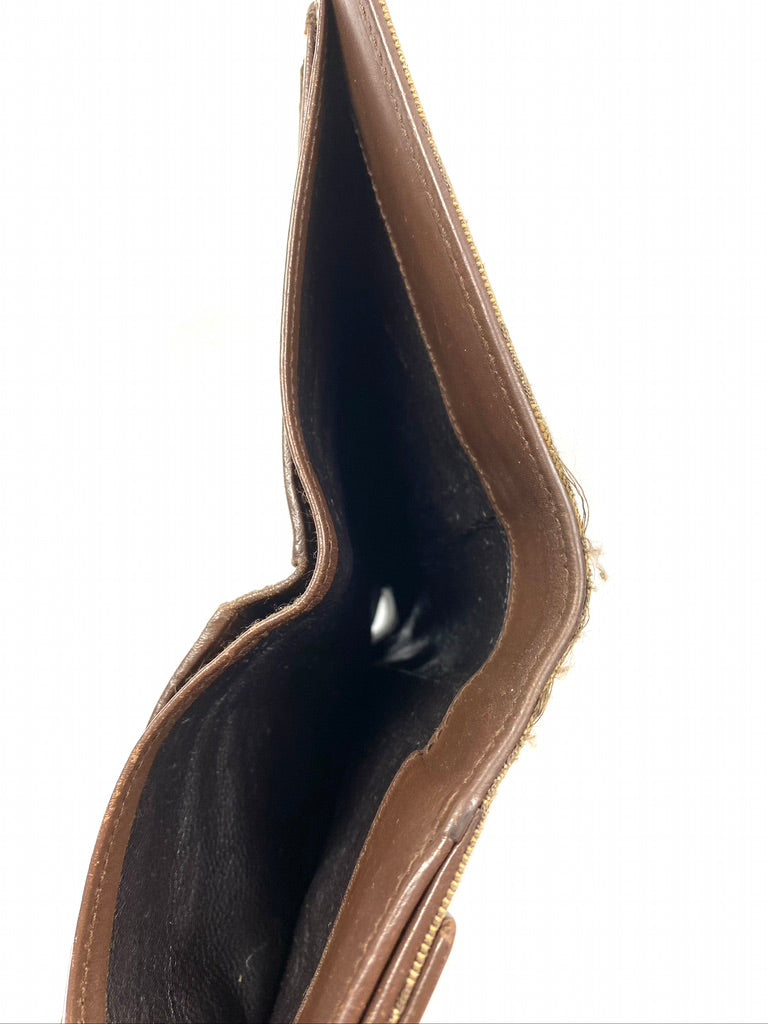 Gucci Vintage Monogram Leather Wallet