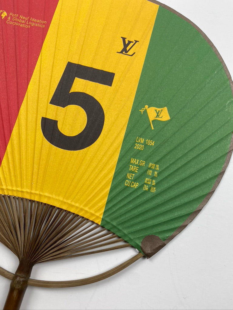Louis Vuitton Shanghai  Bamboo Chinese Fan (2020)
