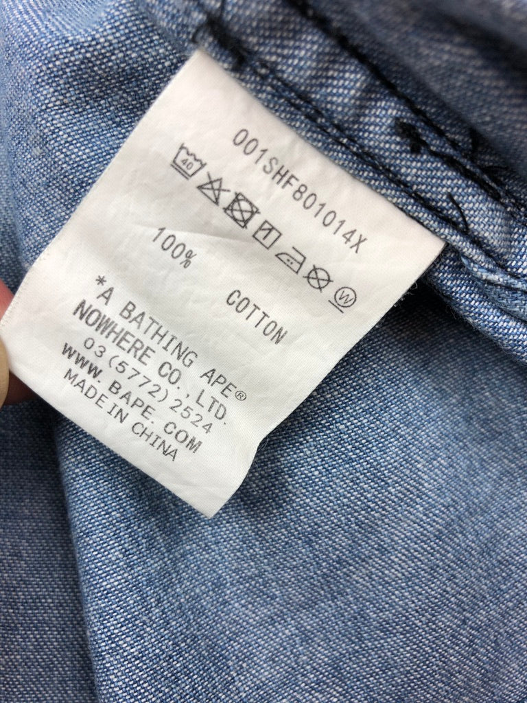 BAPE Traditional Tang Style Denim Jacket