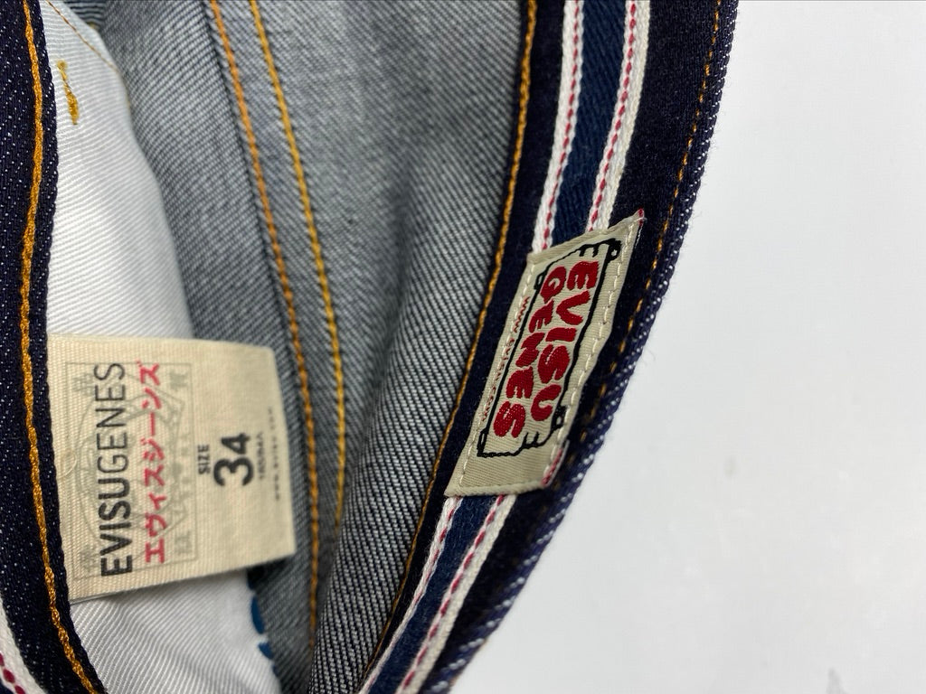 Evisu Godhead Daicock Sustainable Indigo Denim Jean