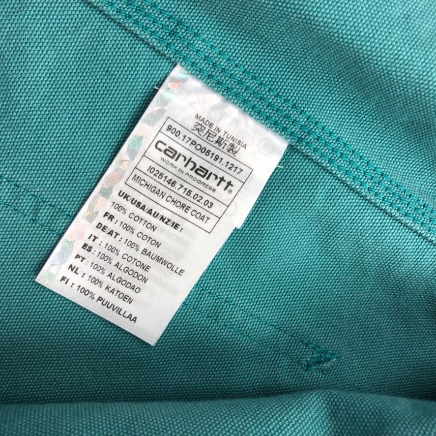 Carhartt Michigan Chore Lake Blue Jacket