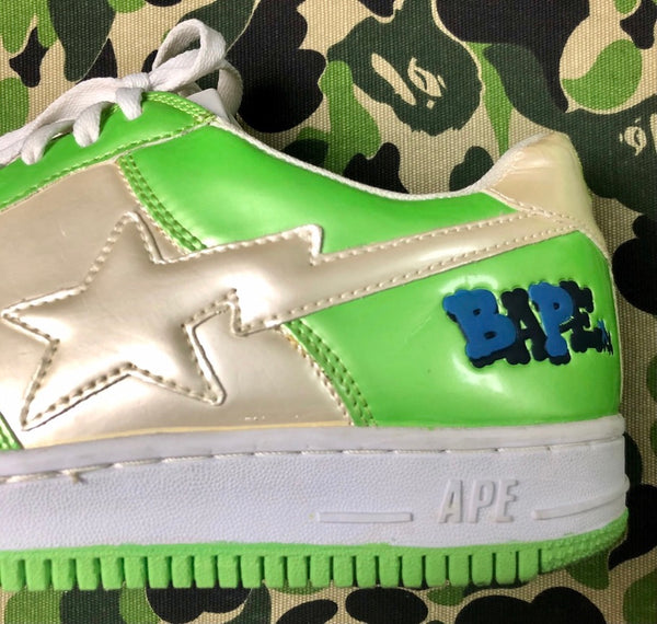 BAPESTA x Kaws OG Lime Green AF1 (2007)