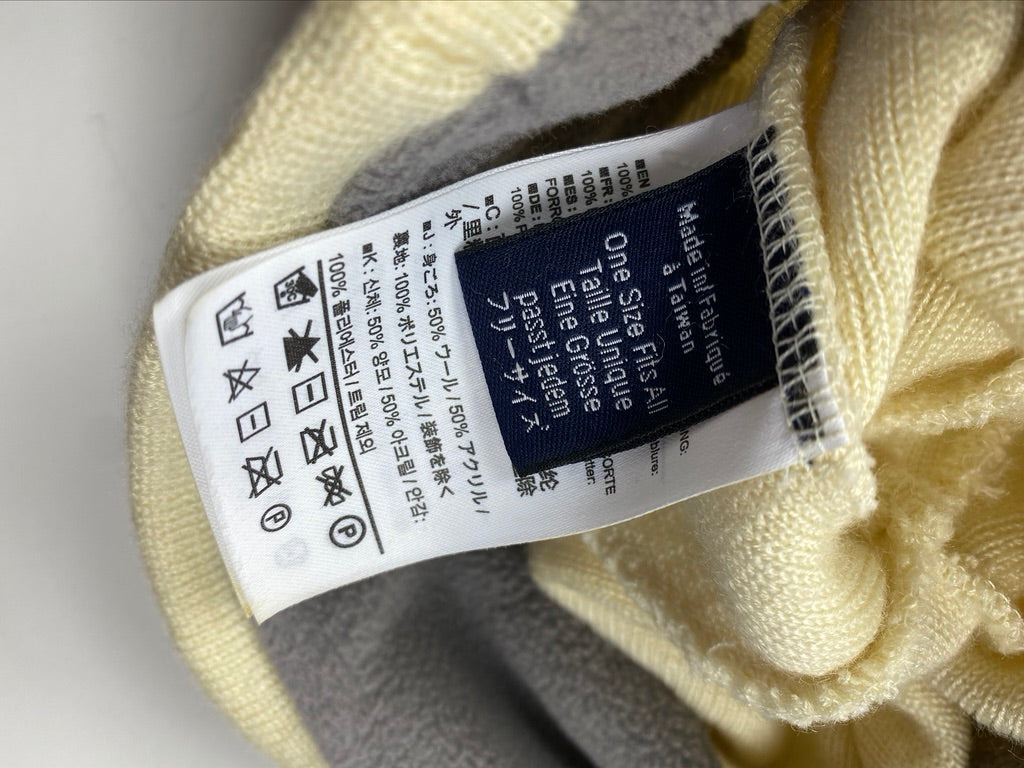 Arc'teryx White Cream Toque Beanie