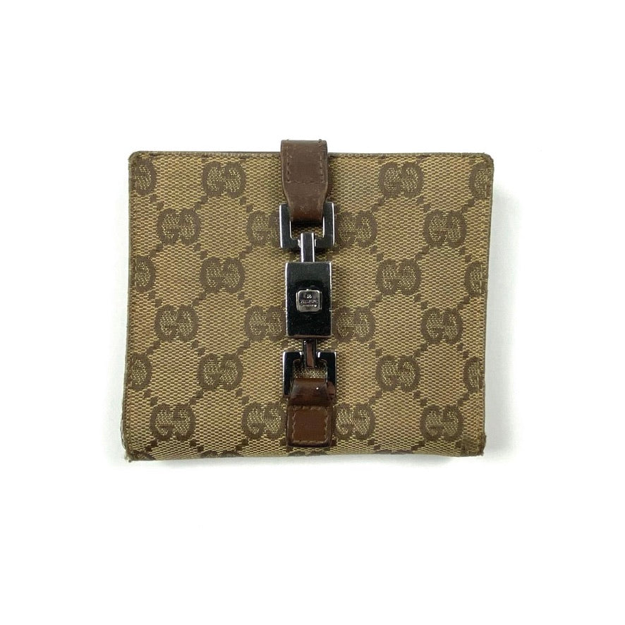 Gucci Vintage Monogram Leather Wallet