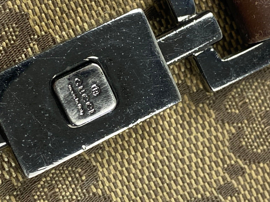 Gucci Vintage Monogram Leather Wallet