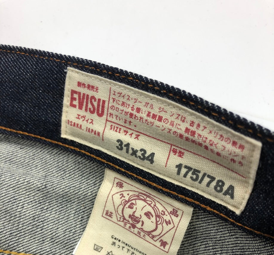 Evisu Tengu Multi-Pockets Denim Jean
