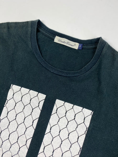 Undercover By Jun Takahashi Wire Fence Black Tee