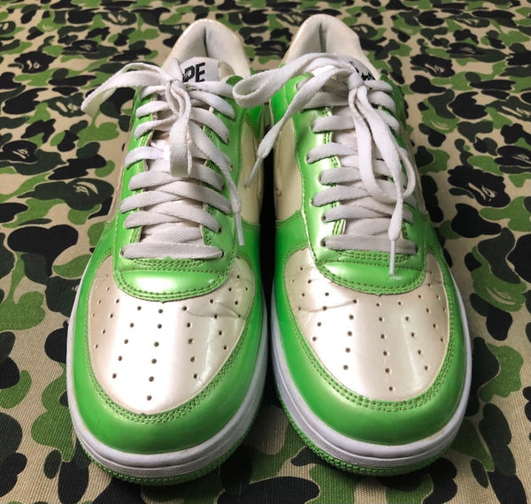 BAPESTA x Kaws OG Lime Green AF1 (2007)