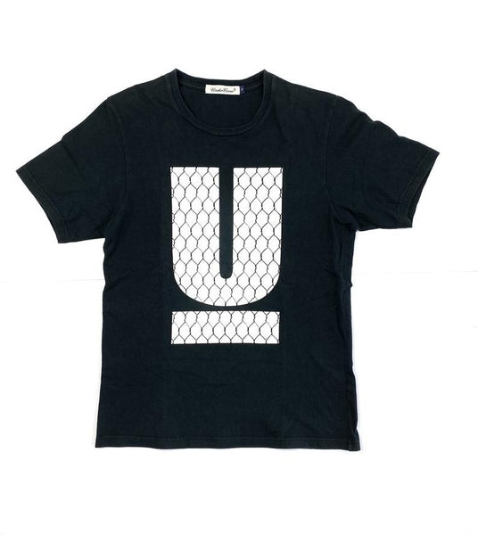 Undercover By Jun Takahashi Wire Fence Black Tee