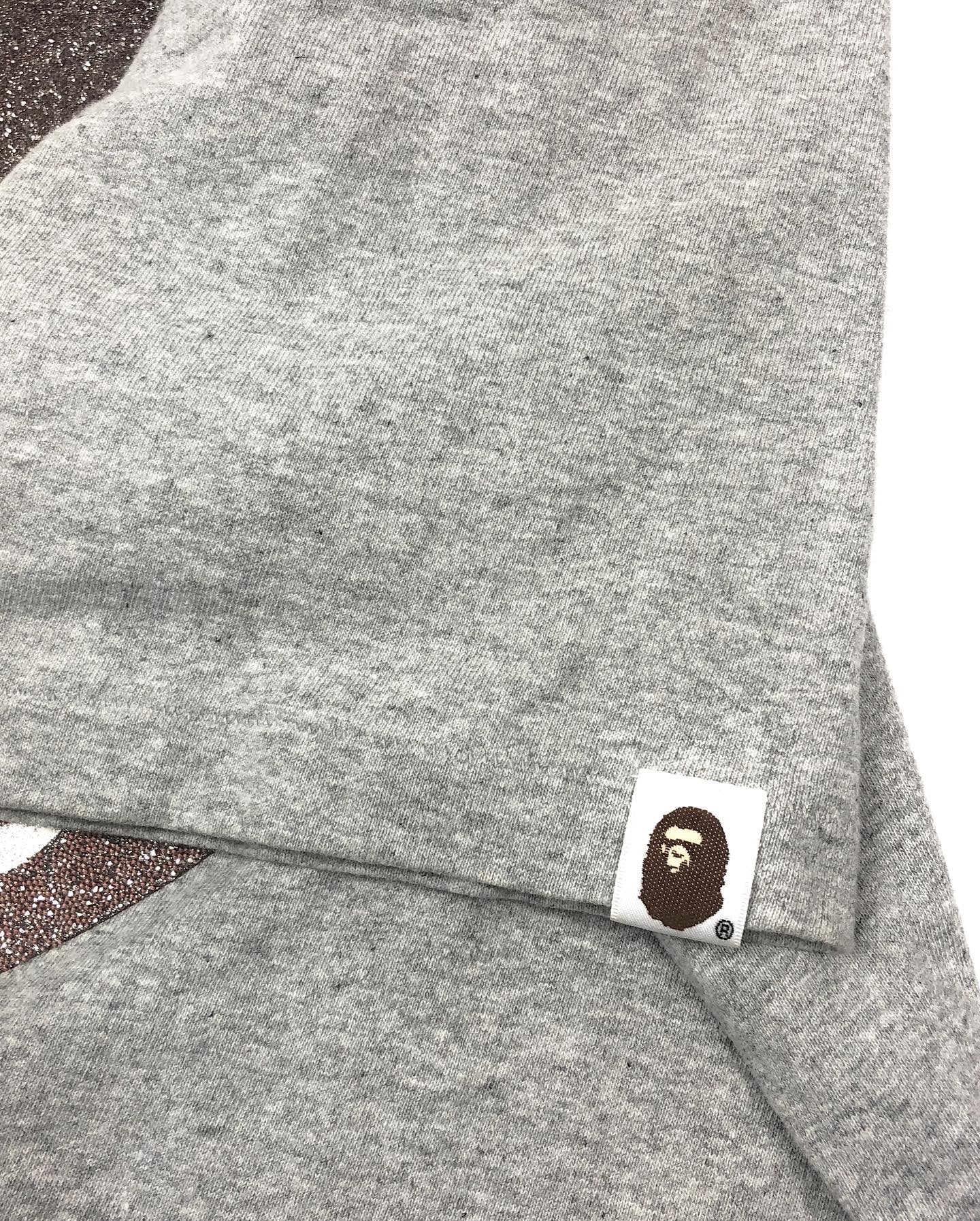 BAPE X Swarovski Sparkling Ape Head Tee