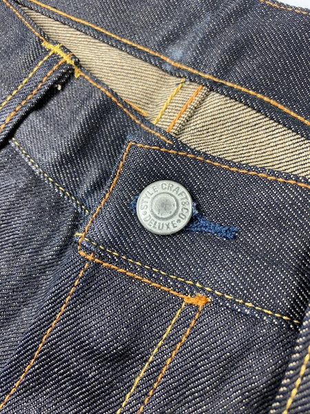 Evisu Yellow Daicock Raw Denim