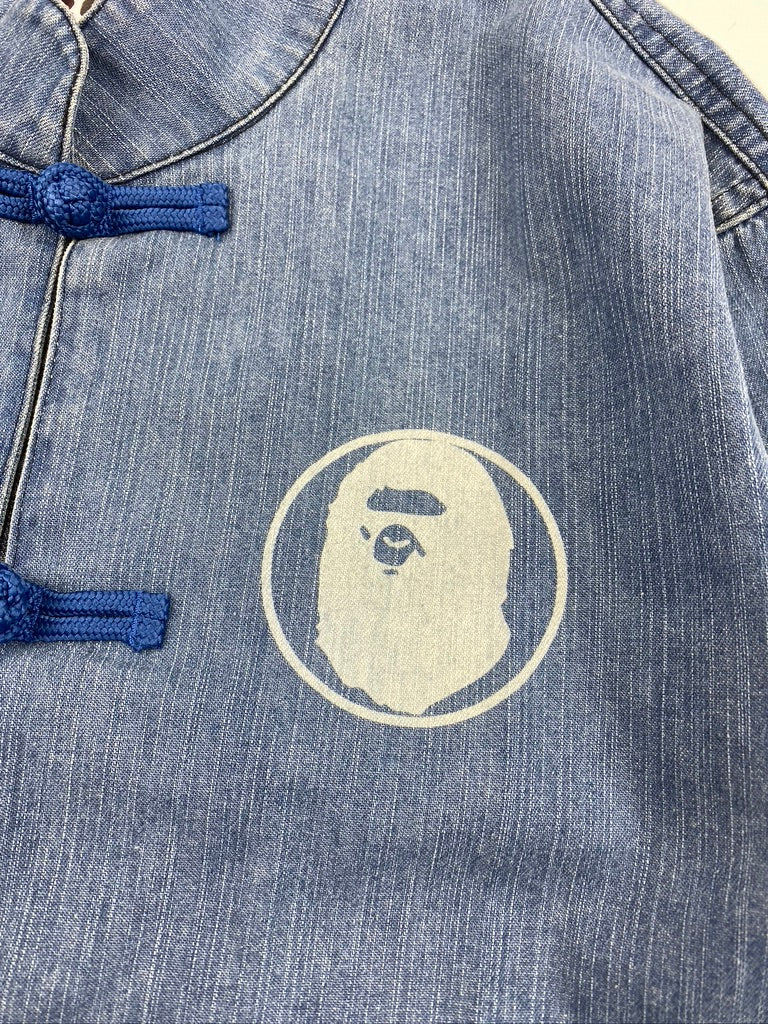 BAPE Traditional Tang Style Denim Jacket