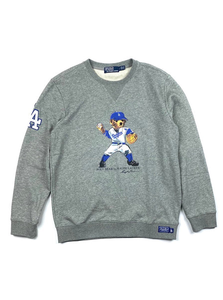 Polo Bear x LA Dodgers Baseball Crewneck