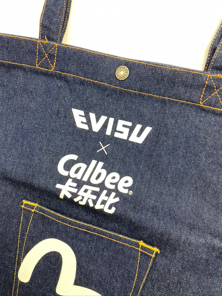 Evisu x Calbee Denim Tote Bag