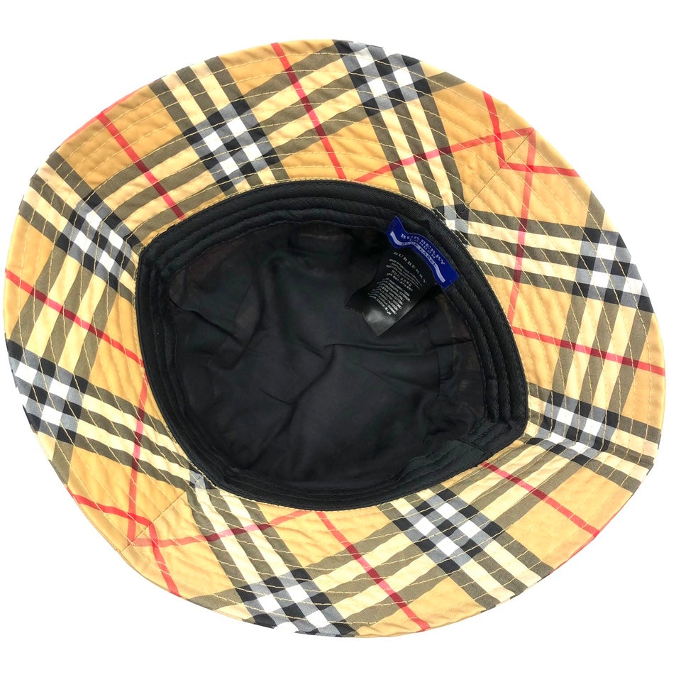 Burberry Nova Check Bucket Hat
