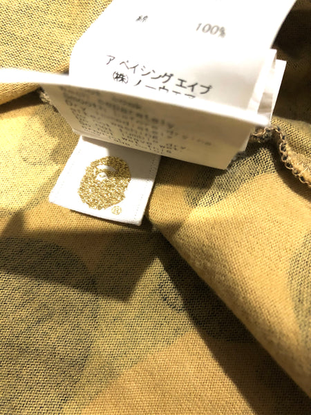 BAPE 1st ABC Camo Spell Out Tee