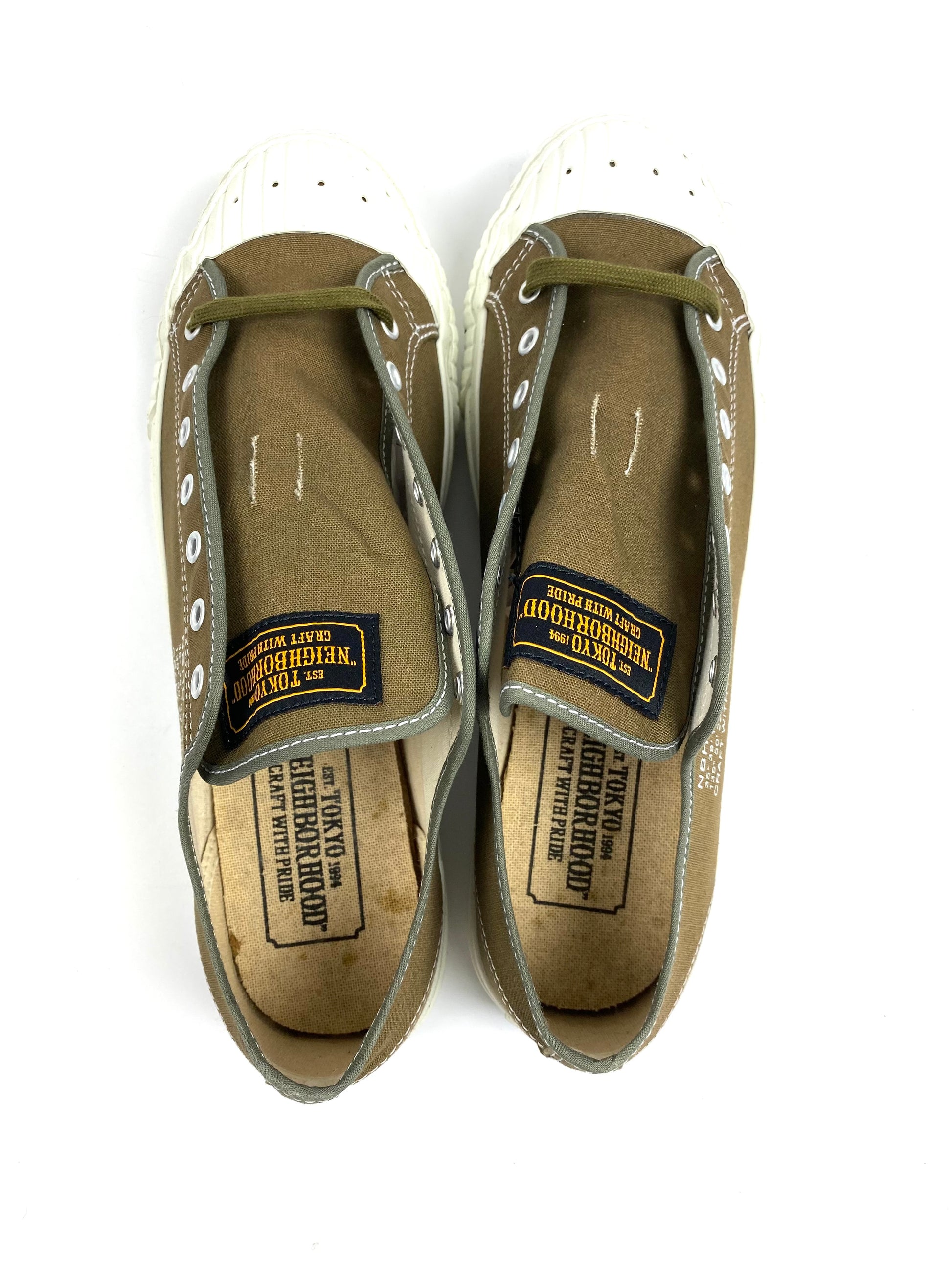 NEIGHBORHOOD Army Green G.R Sneaker