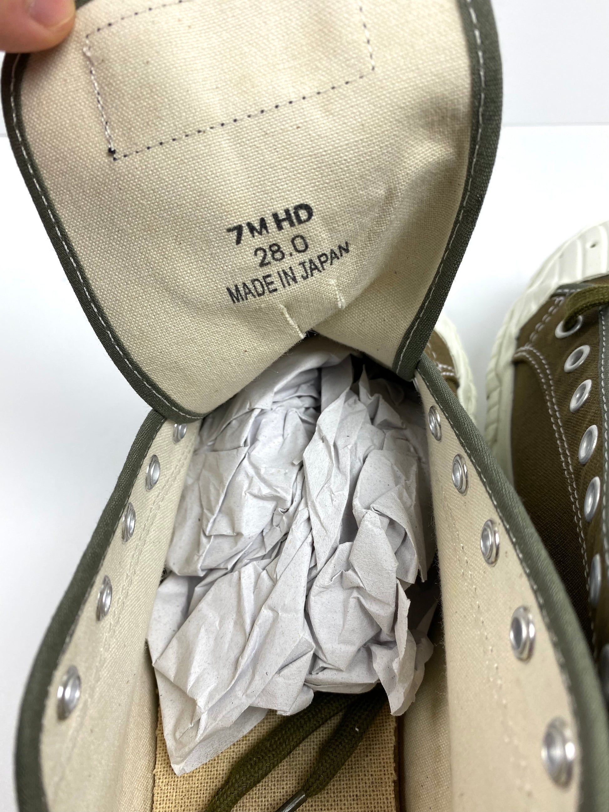 NEIGHBORHOOD Army Green G.R Sneaker