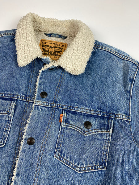 Levi's Vintage Sherpa Washed Denim Jacket