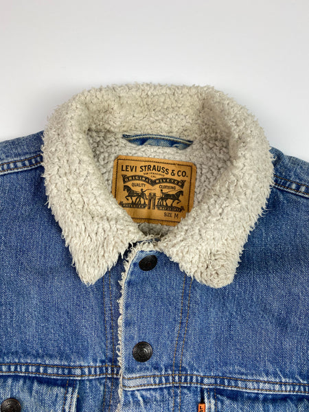 Levi's Vintage Sherpa Washed Denim Jacket