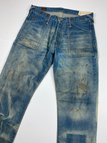 Evisu Daicock Washed Denim Jean