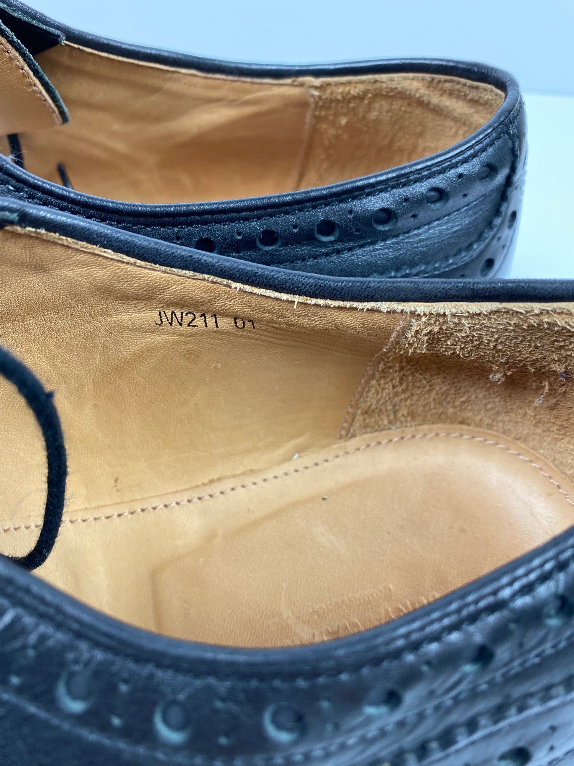 Comme des Garçon x Junya Watanabe  Leather Brogue Shoe