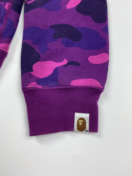 BAPE Purple Camo Hoodie