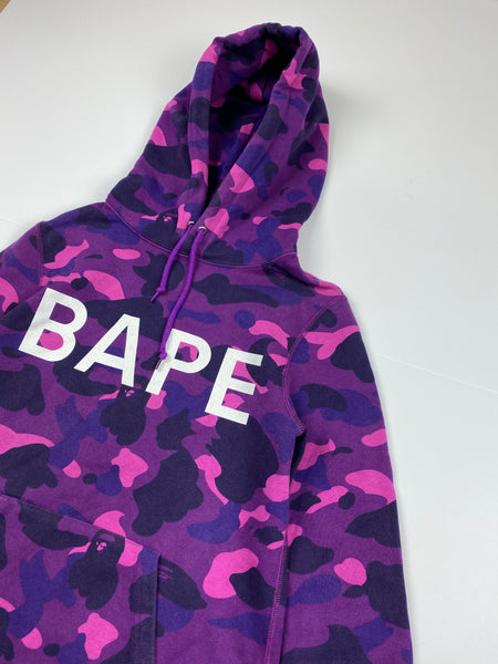 BAPE Purple Camo Hoodie