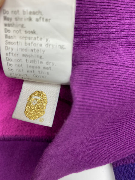 BAPE Purple Camo Hoodie