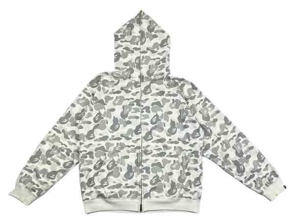 BAPE OG Harajuku Store Grey Camo Full Zip Hoodie