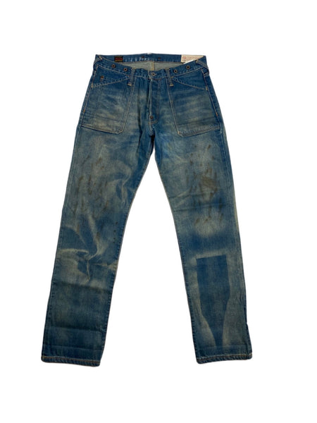 Evisu Daicock Washed Denim Jean