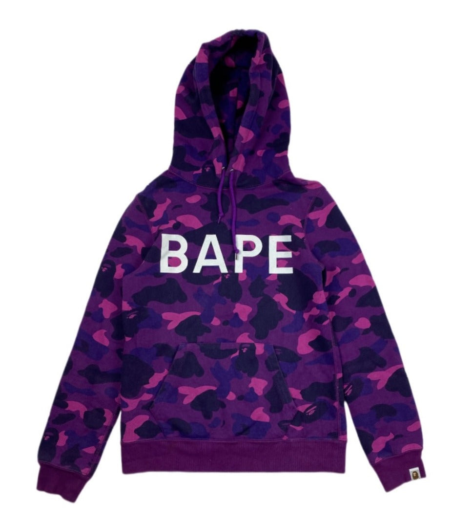 BAPE Purple Camo Hoodie