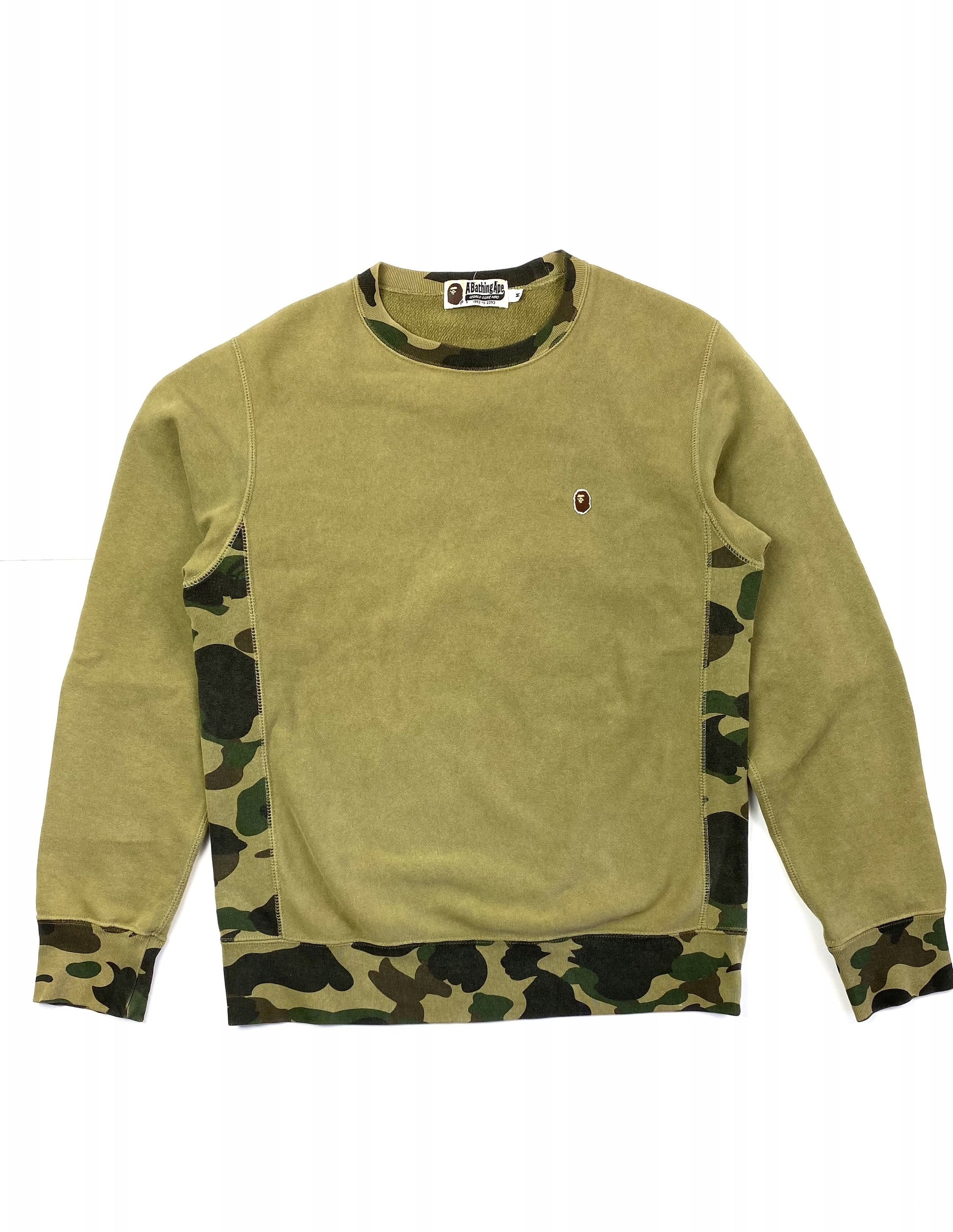 BAPE OG Side Camo Crewneck