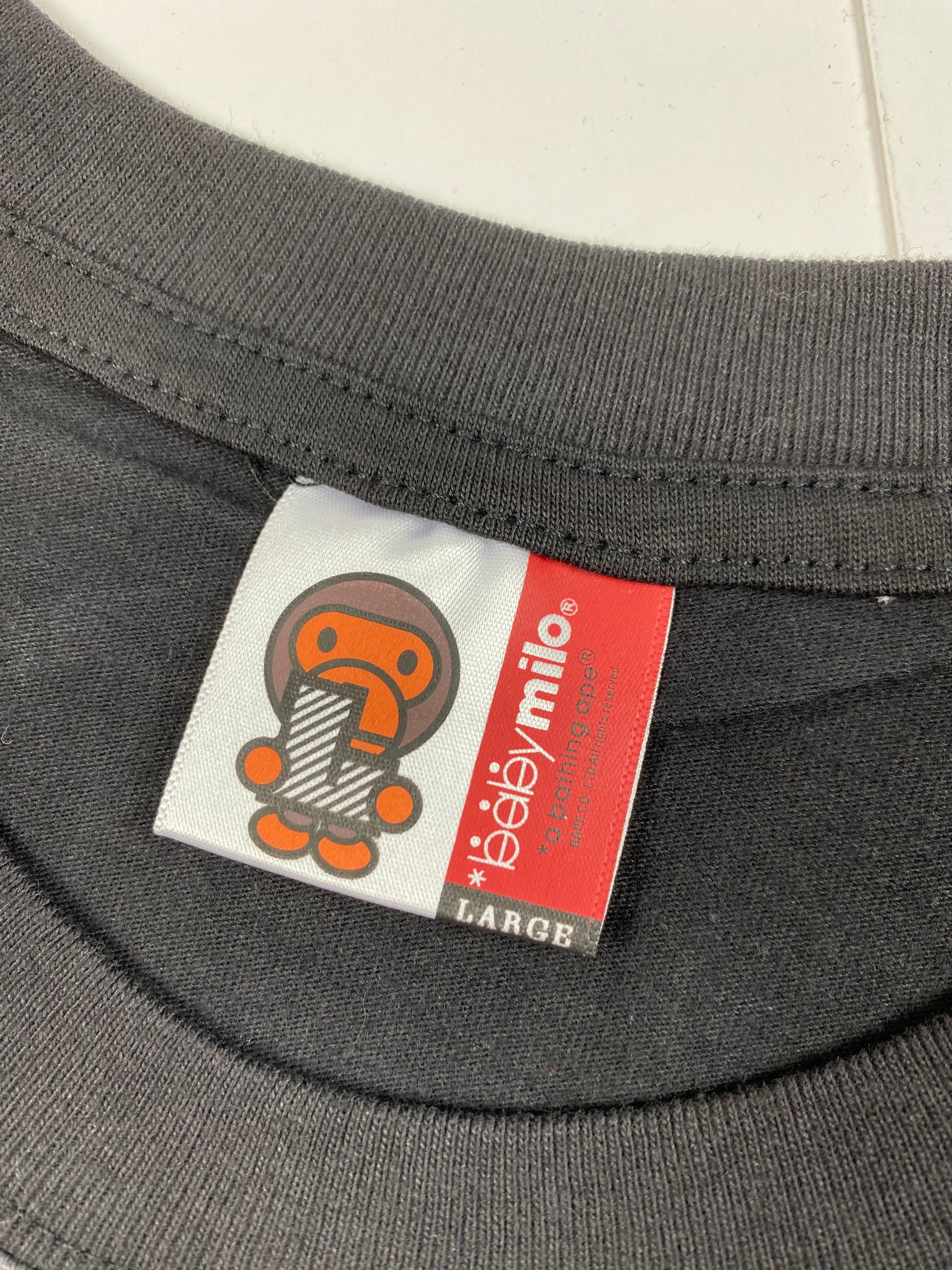 BAPE Milo Og  Black Tee