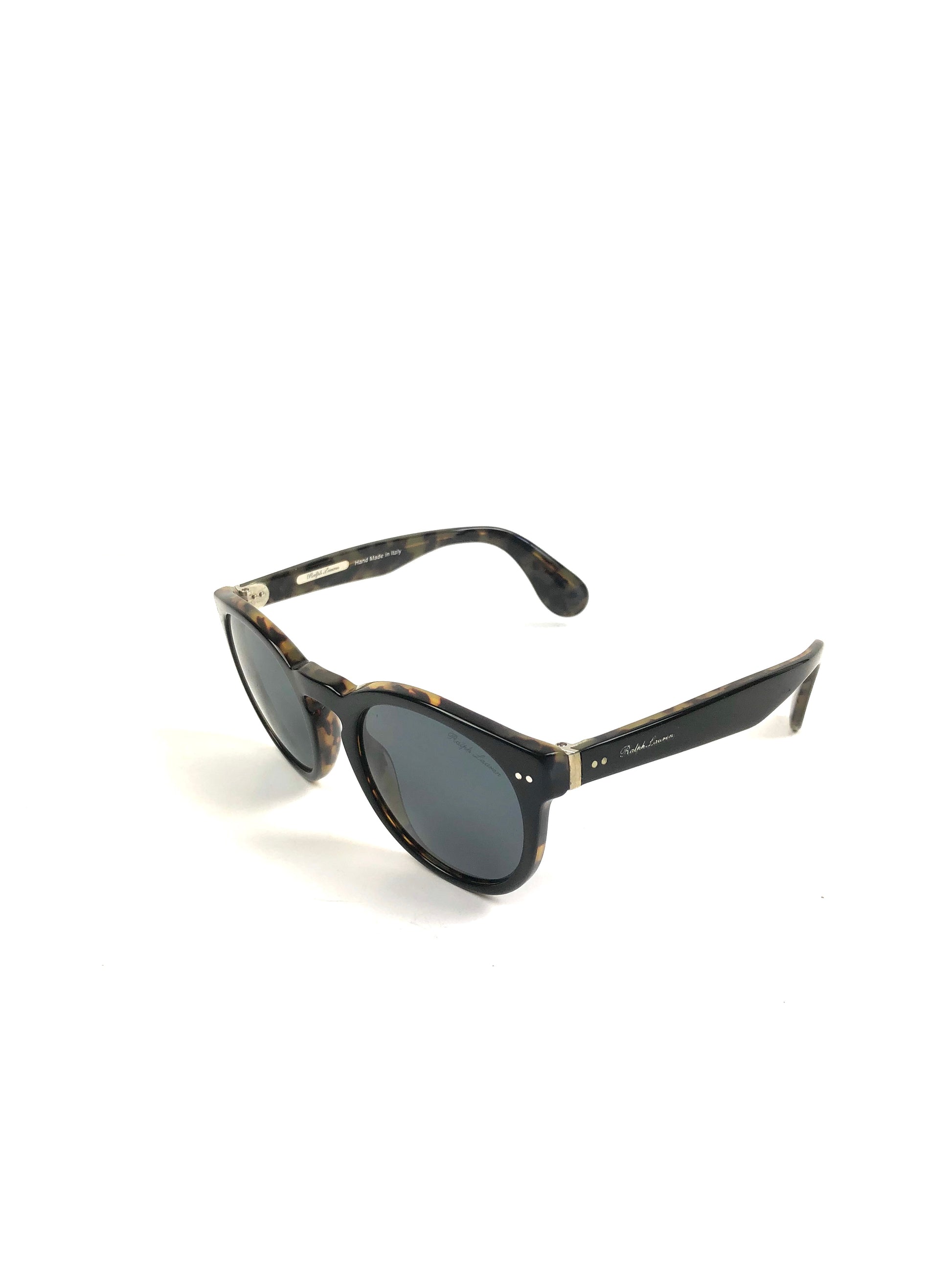 Ralph Lauren Purple Label Keyhole Tortoise Sunglasses