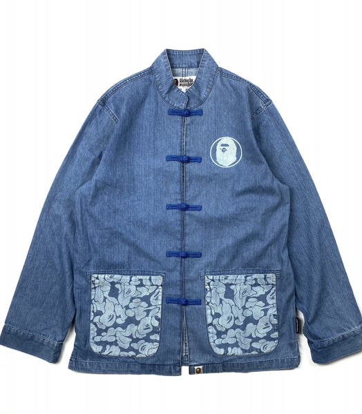 BAPE Traditional Tang Style Denim Jacket