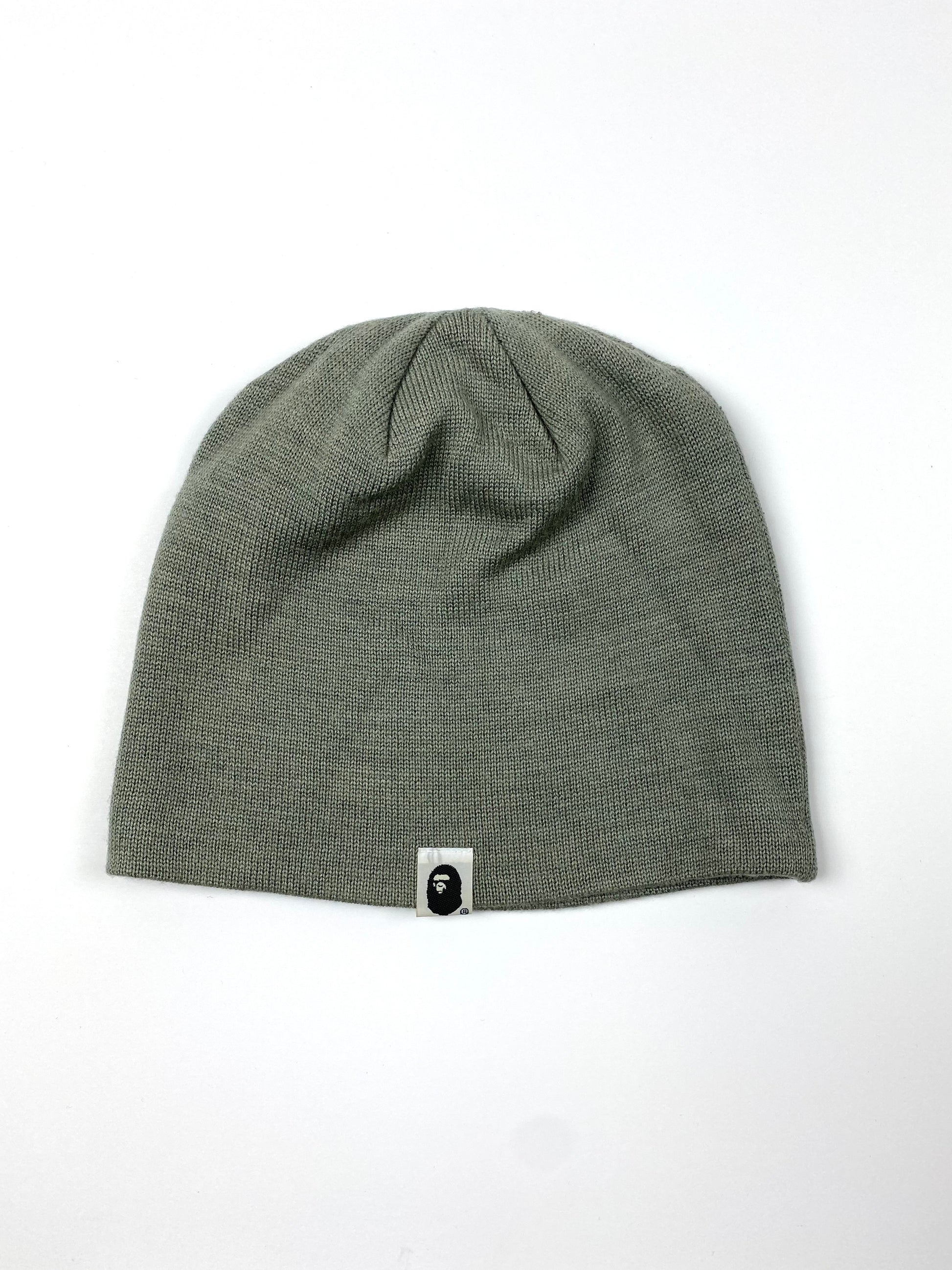 BAPE OG Ape Head Swarovski Gray Beanie