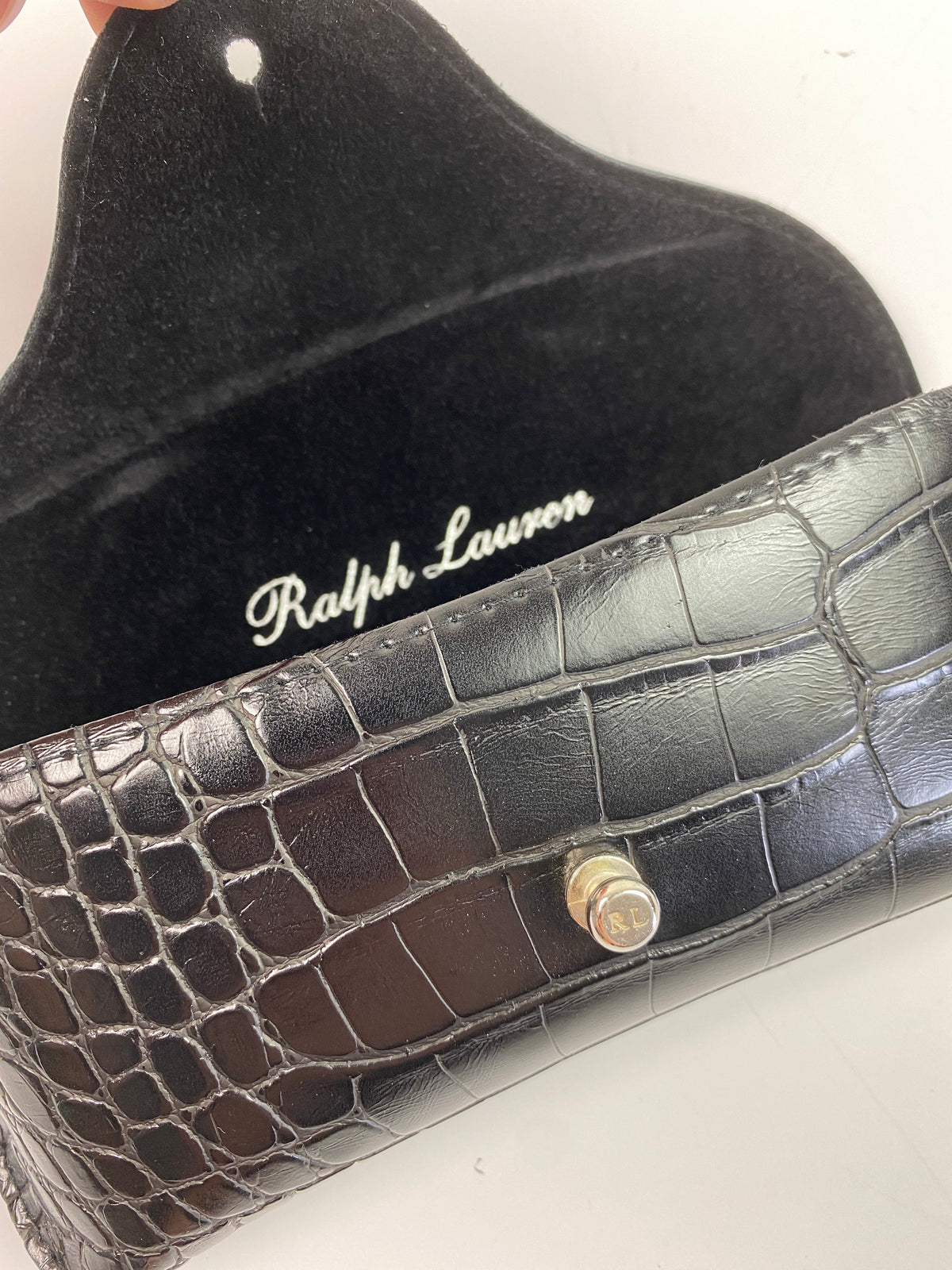 Ralph Lauren Purple Label Keyhole Tortoise Sunglasses
